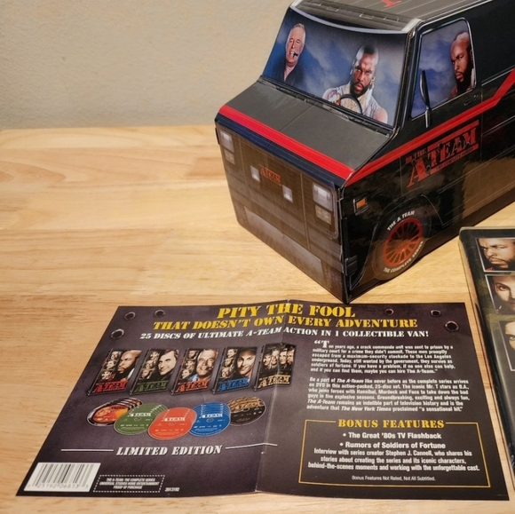 The A-Team: The Complete Series (Limited Edition) (DVD,2010) **RARE** - Picture 13 of 13